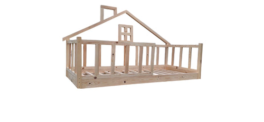 Pat pentru copii tip căsuță MBR02